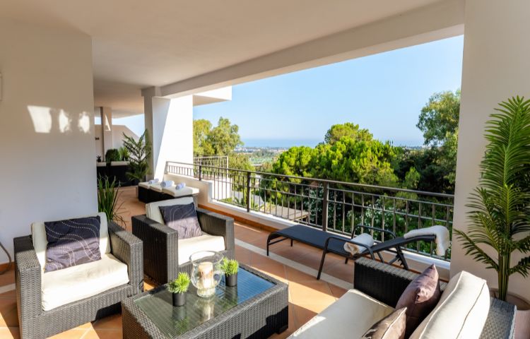 Terrace with Sea view